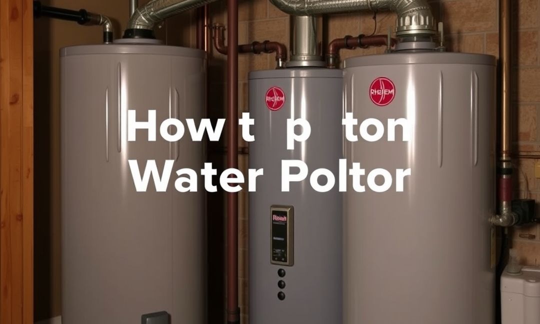 Mastering Rheem Water Heaters Pilot Light Ignition Guide